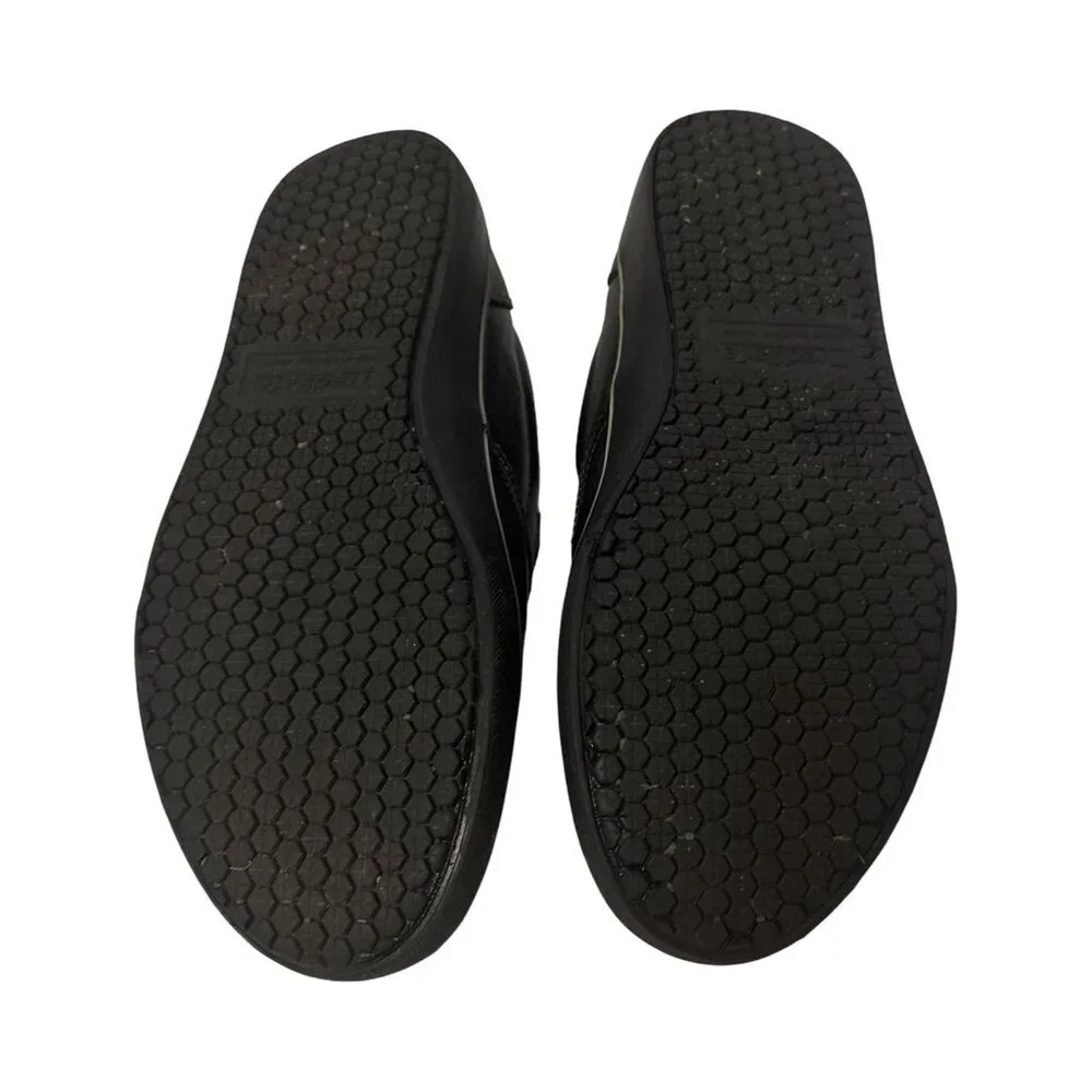 Tredsafe Slip-Resistant Black Shoes Size 7 Men Size 8 Women Casual‎ Workwear